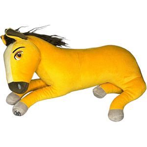 Dreamworks Spirit Riding Free Untamed Large 16” Brown Plush Horse Stuffed